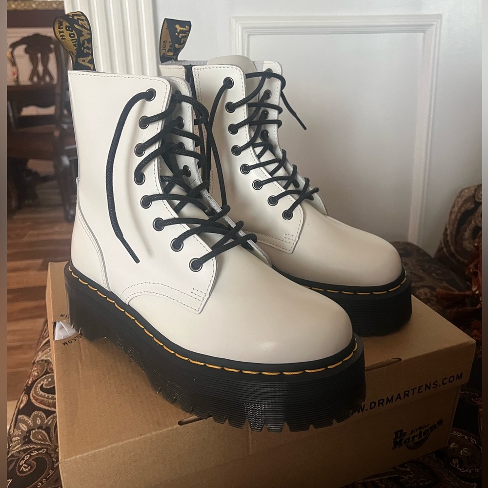 Dr. Martens Platform Leather Boot - image 1